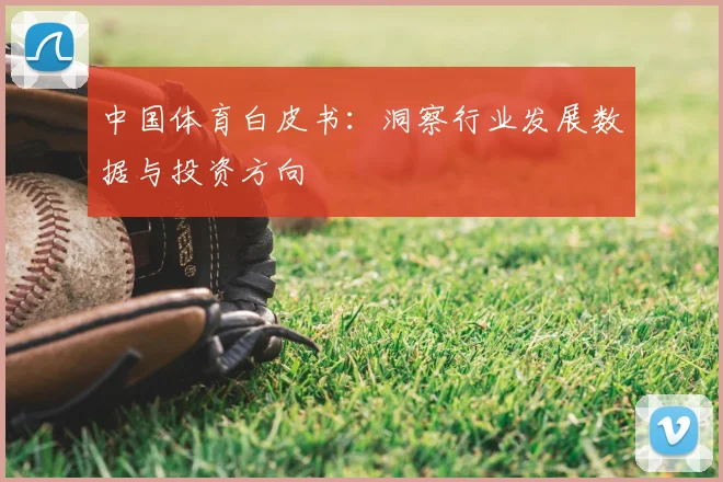 中国体育白皮书：洞察行业发展数据与投资方向